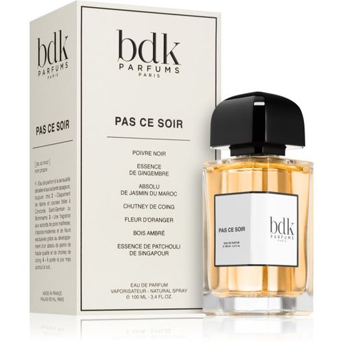 Pas Ce Soir Eau de Parfum para mujer 100 ml - bdk Parfums - Modalova