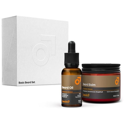 Cinnamon Season Basic Beard Set lote de regalo para hombre - Beviro - Modalova