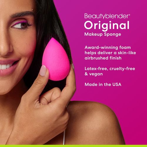 Original esponja de maquillaje Pink 1 ud - beautyblender® - Modalova
