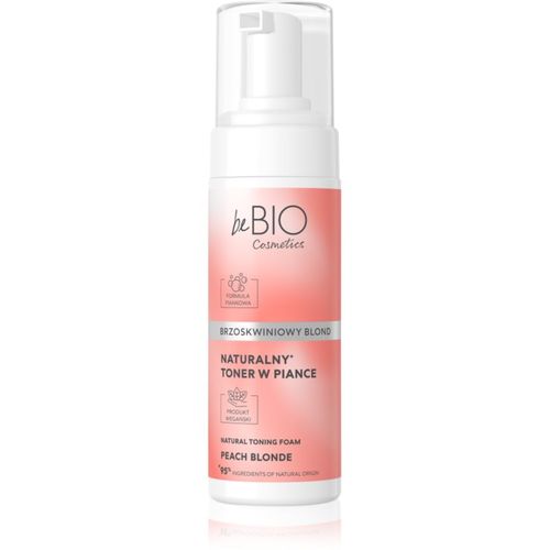 Natural Foam Toner Peach Blonde espuma tonificante para cabello 120 ml - beBIO - Modalova