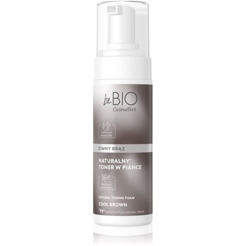 Natural Foam Toner Cold Brown espuma tonificante para cabello 120 ml - beBIO - Modalova