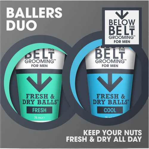 Fresh and Cool Ballers Duo confezione regalo per l'igiene intima 1 pz - Below the Belt Grooming - Modalova