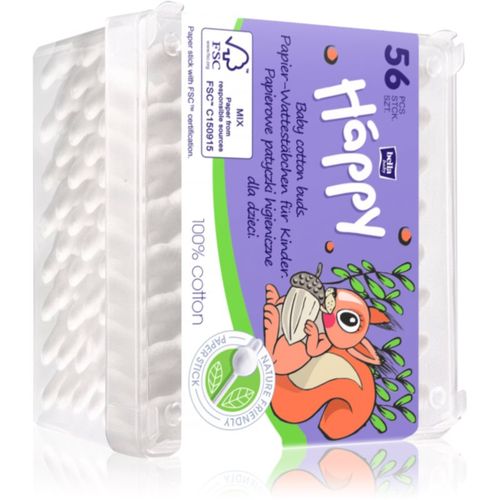 Baby Happy 100% cotton bastoncillos de algodón para niños 56 ud - BELLA - Modalova