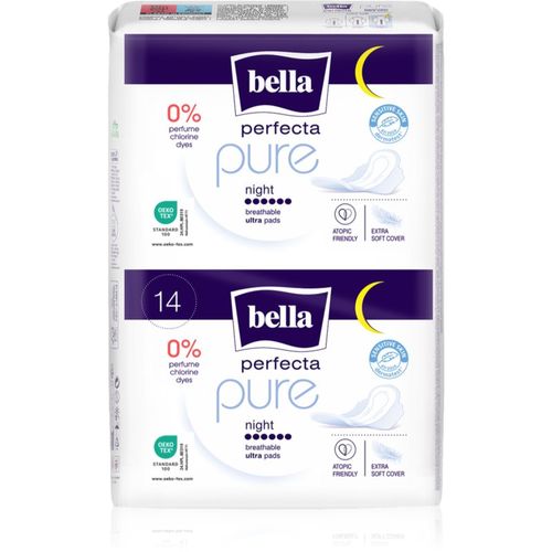 Perfecta Pure Night compresas menstruales ultrafinas 14 ud - BELLA - Modalova