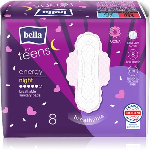 For Teens Energy Night compresas para la noche 8 ud - BELLA - Modalova