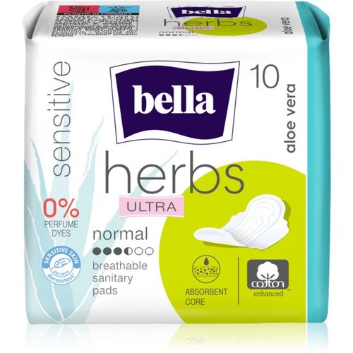 Herbs Ultra Normal compresas Aloe Vera 10 ud - BELLA - Modalova
