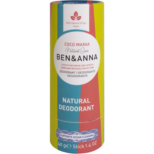 Natural Deodorant Coco Mania Deo-Stick 40 g - BEN&ANNA - Modalova