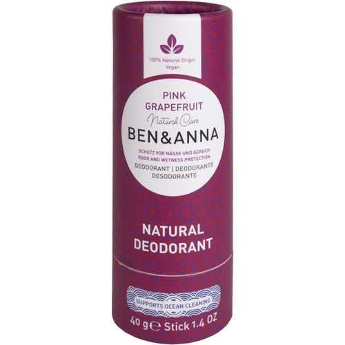 Natural Deodorant Pink Grapefruit deodorante solido 40 g - BEN&ANNA - Modalova