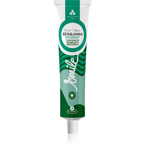 Toothpaste Spearmint pasta de dientes natural con fluoruro 75 ml - BEN&ANNA - Modalova