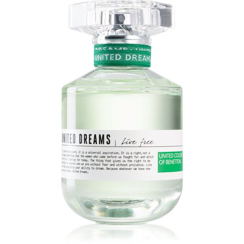 United Dreams for her Live Free Eau de Toilette da donna 80 ml - Benetton - Modalova