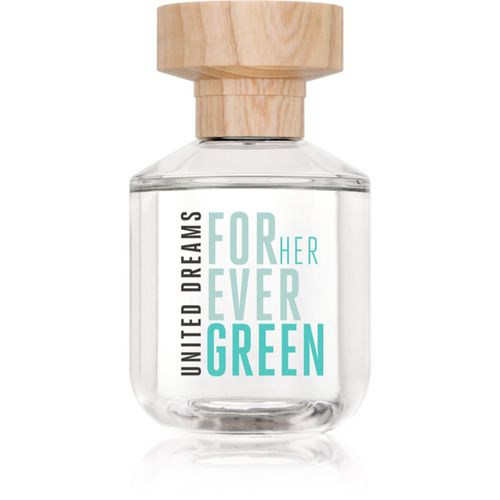 United Dreams for her Forever Green Eau de Toilette da donna 80 ml - Benetton - Modalova