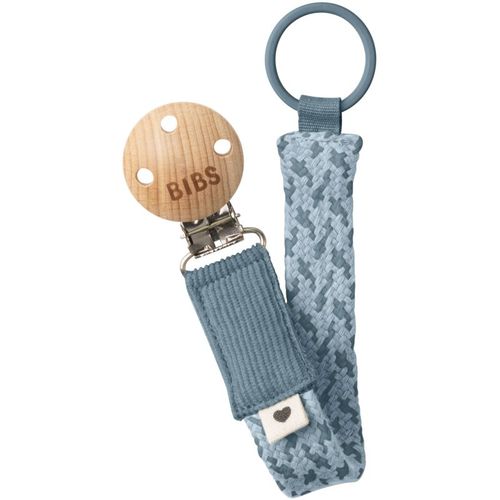 Paci Braid pinza para el chupete Petrol / Baby Blue 1 ud - BIBS - Modalova