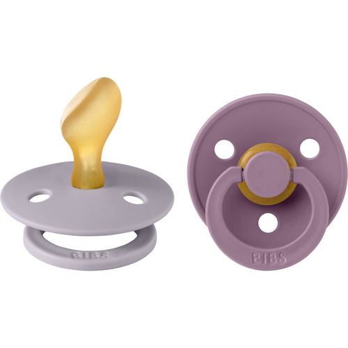 Colour Size 1: Anatomical 0-6 months chupete Fossil Grey / Mauve 2 ud - BIBS - Modalova