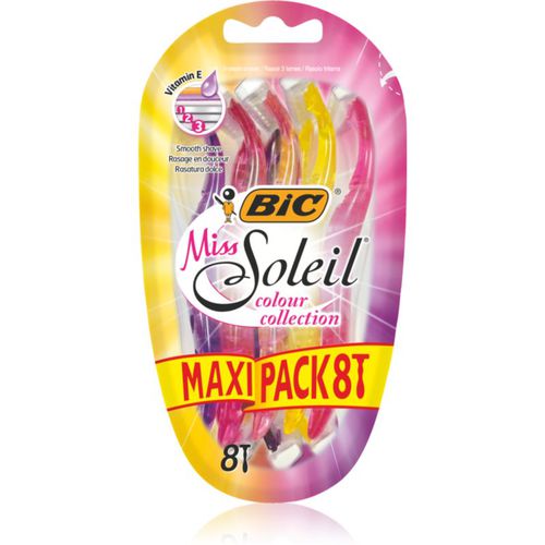 Miss Soleil Color maquinillas de afeitar desechables para mujer 8 ud - BIC - Modalova