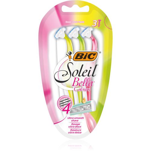 Soleil Bella Colours maquinillas de afeitar desechables para mujer 3 ud - BIC - Modalova