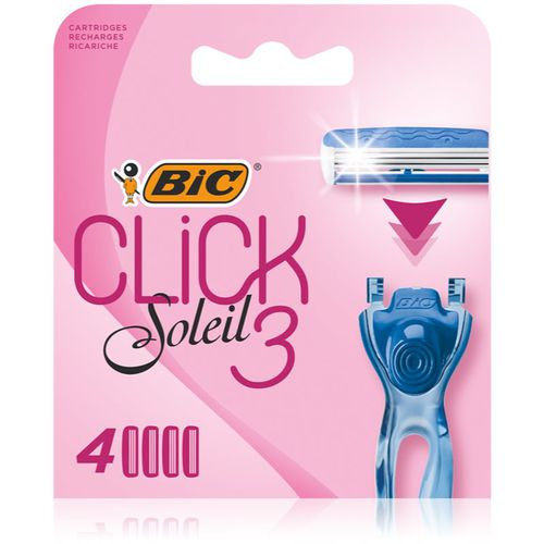 Soleil Click lame di ricambio 4 pz - BIC - Modalova