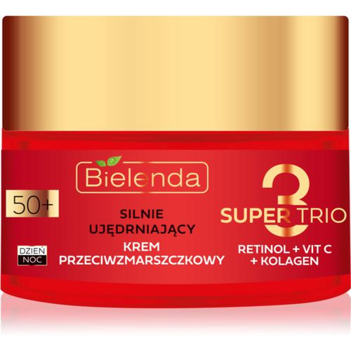 Super Trio crema reafirmante antiarrugas 50+ 50 ml - Bielenda - Modalova