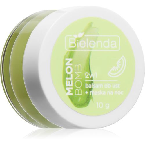 Lip Care Lip Balm + Night Mask bálsamo labial con aroma Melon Bomb 10 g - Bielenda - Modalova