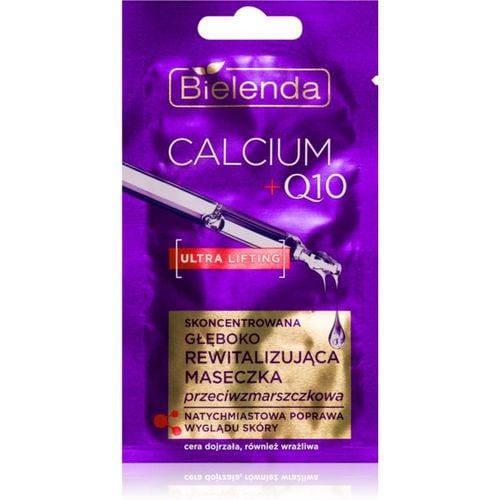 Calcium + Q10 Concentrated deeply revitalizing anti-wrinkle mask Anti-Aging-Maske für das Gesicht 8 g - Bielenda - Modalova