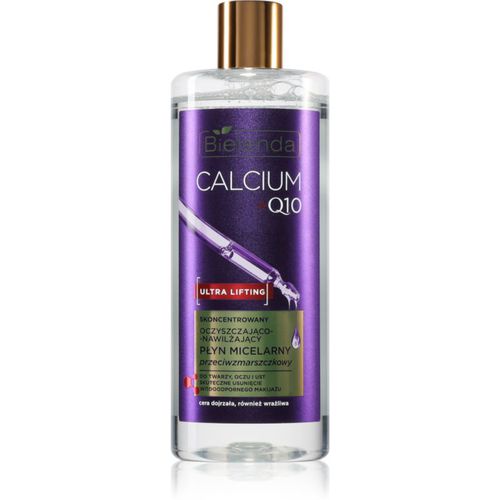 Calcium + Q10 Concentrated cleansing and moisturizing micellar fluid emulsión micelar limpiadora con efecto antiarrugas 500 ml - Bielenda - Modalova