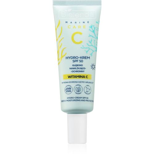 C Marine Care Hydro-cream deeply moisturizing and protective SPF 50 crema idratante e protettiva con vitamina C SPF 50 40 ml - Bielenda - Modalova