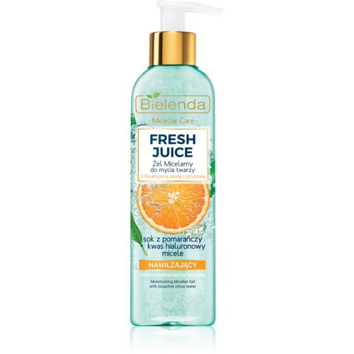 Fresh Juice Orange gel limpiador micelar con efecto humectante 190 g - Bielenda - Modalova