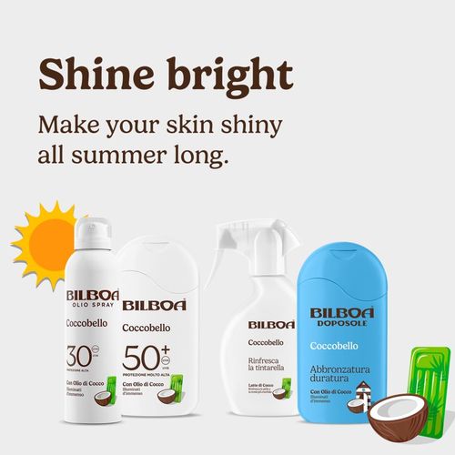 Coccobello spray bronceador con aceite de coco SPF 30 150 ml - Bilboa - Modalova