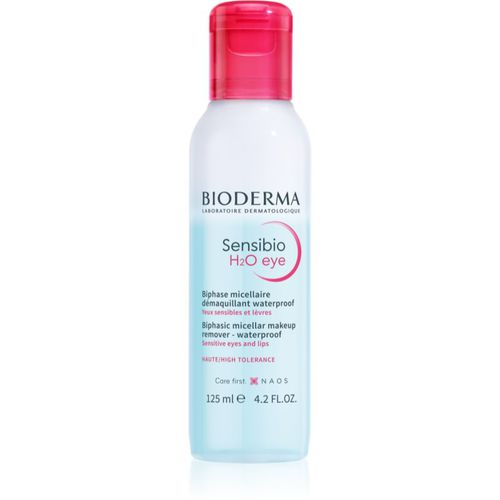 Sensibio H2O eye acqua micellare bifasica per occhi e labbra 125 ml - Bioderma - Modalova