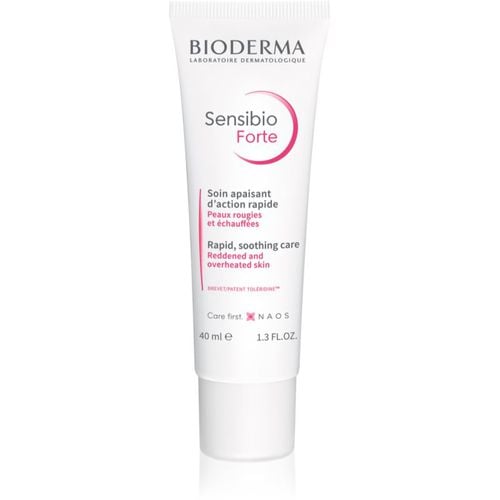 Sensibio Forte crema idratante e lenitiva per pelli sensibili con tendenza all'arrossamento 40 ml - Bioderma - Modalova