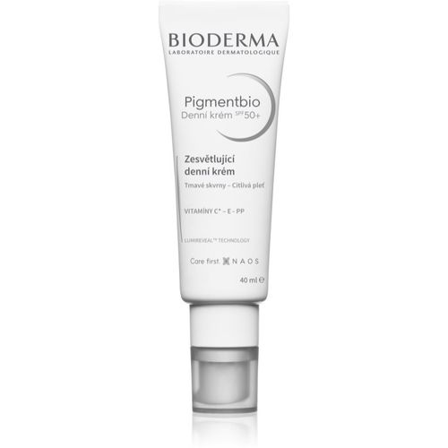 Pigmentbio Daily Care SPF 50+ crema schiarente per macchie della pelle SPF 50+ 40 ml - Bioderma - Modalova