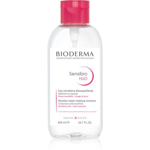 Sensibio H2O acqua micellare per pelli sensibili con dosatore 850 ml - Bioderma - Modalova