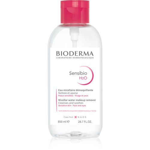 Sensibio H2O Mizellenwasser für empfindliche Haut mit Dosierer 850 ml - Bioderma - Modalova