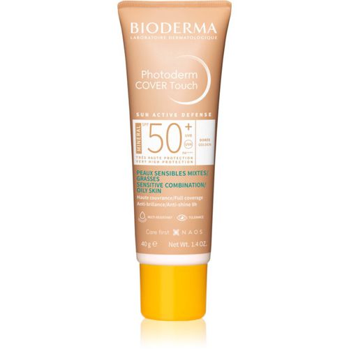 Photoderm Cover Touch base de cobertura total SPF 50+ tono Golden 40 g - Bioderma - Modalova