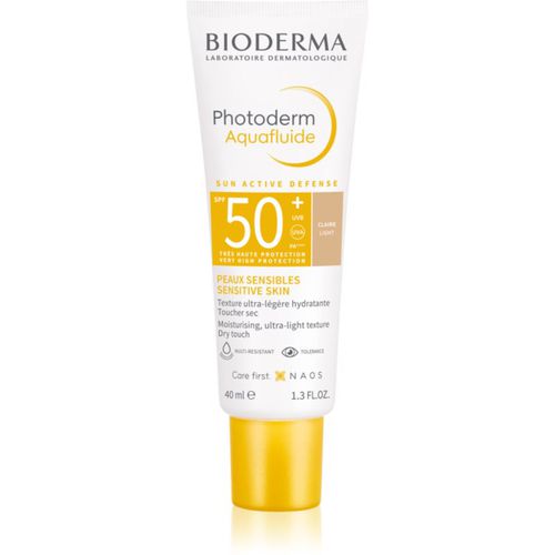 Photoderm Aquafluid crema facial protectora SPF 50+ tono Claire 40 ml - Bioderma - Modalova