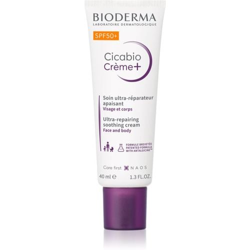 Cicabio Créme+ SPF 50+ crema facial SPF 50+ 40 ml - Bioderma - Modalova