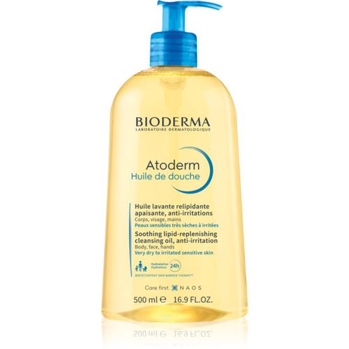 Atoderm Shower Oil aceite de ducha calmante nutrición profunda para pieles secas e irritadas 500 ml - Bioderma - Modalova