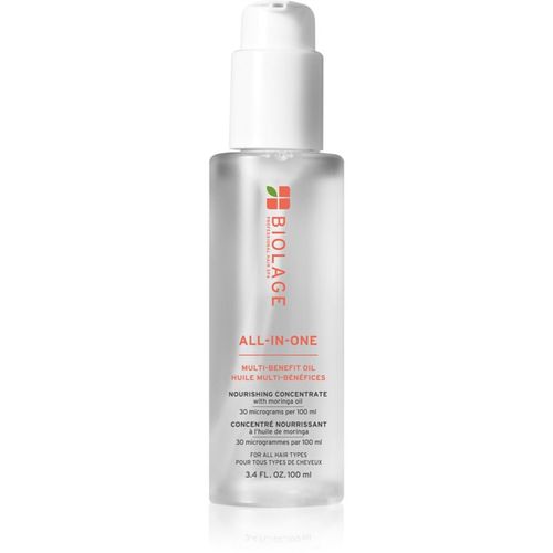 All In One Oil aceite multiusos para dar brillo y suavidad al cabello 100 ml - Biolage - Modalova