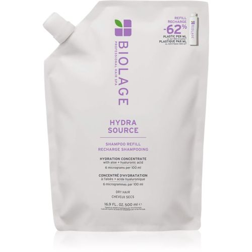 Essentials HydraSource Refill champú para cabello seco Refill 500 ml - Biolage - Modalova