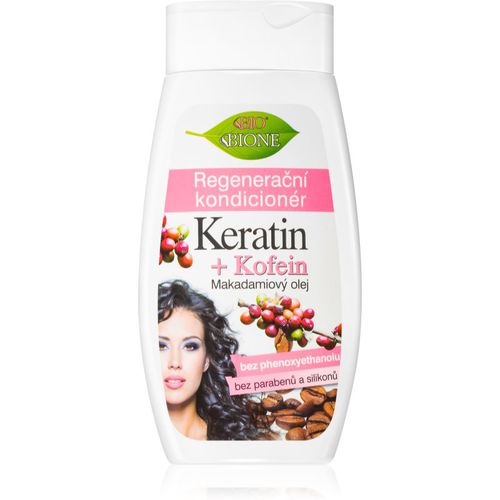 Keratin + Kofein acondicionador regenerador para cabello 260 ml - Bione Cosmetics - Modalova