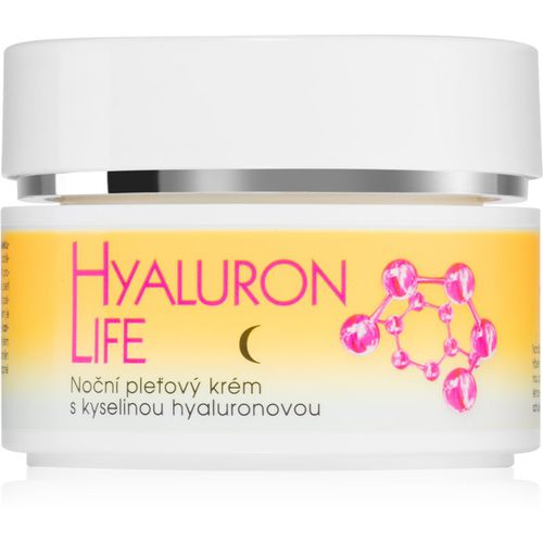 Hyaluron Life crema facial de noche con ácido hialurónico 51 ml - Bione Cosmetics - Modalova