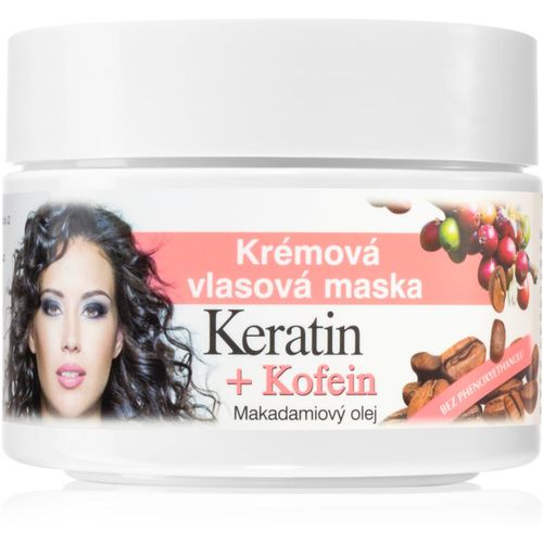 Keratin + Kofein mascarilla textura crema para cabello 260 ml - Bione Cosmetics - Modalova