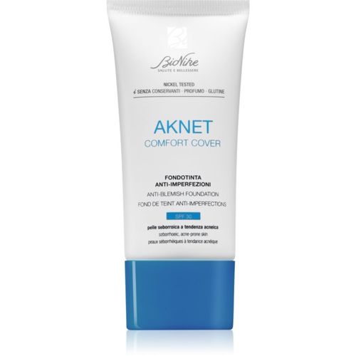 Aknet Comfort Cover base de maquillaje cubre imperfecciones para pieles problemáticas tono 103 Beige 30 ml - BioNike - Modalova