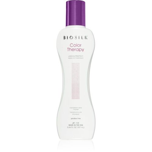 Color Therapy Lock & Protect cuidado sin aclarado para cabello teñido 167 ml - Biosilk - Modalova
