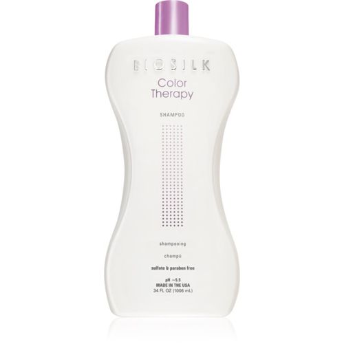 Color Therapy Shampoo champú para cabello teñido 1006 ml - Biosilk - Modalova
