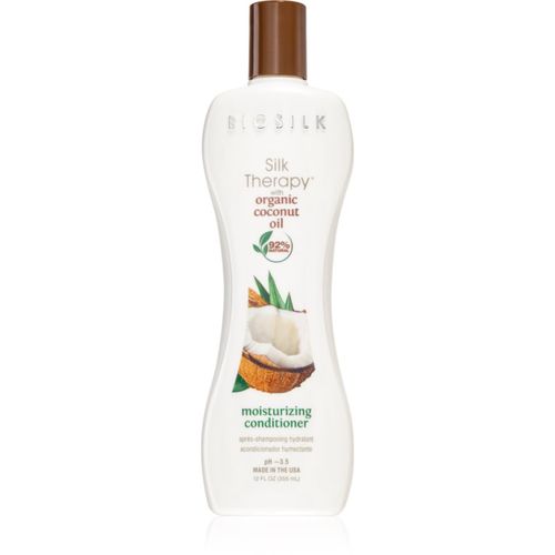 Silk Therapy Coconut Oil Conditioner acondicionador hidratante con aceite de coco 355 ml - Biosilk - Modalova
