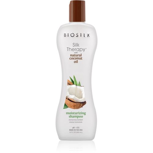 Silk Therapy Natural Coconut Oil champú hidratante con aceite de coco 355 ml - Biosilk - Modalova