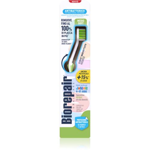 Junior Medium/Soft cepillo de dientes para niños 6-12 1 ud - Biorepair - Modalova
