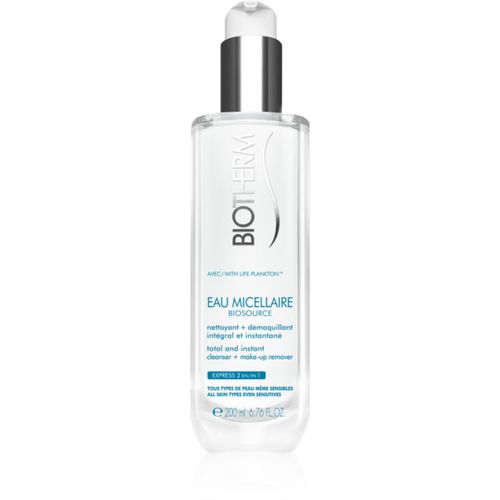 Biosource Eau Micellaire agua micelar limpiadora apto para pieles sensibles 200 ml - Biotherm - Modalova