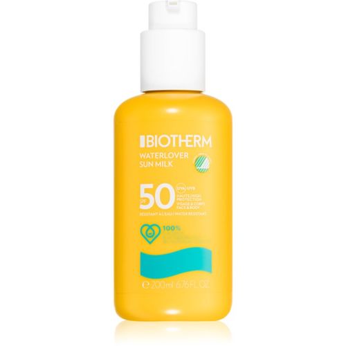 Waterlover Sun Milk 50 wasserfeste Sonnenmilch SPF 50 Unisex 200 ml - Biotherm - Modalova