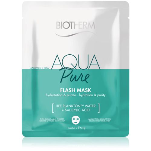 Aqua Pure Super Concentrate mascarilla hoja con efecto humectante para regenerar la piel 31 g - Biotherm - Modalova